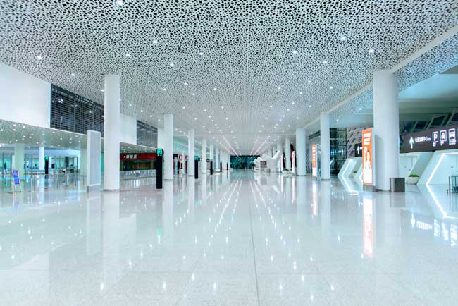 Shenzhen Bao’an International Airport serves Shenzhen city in China.